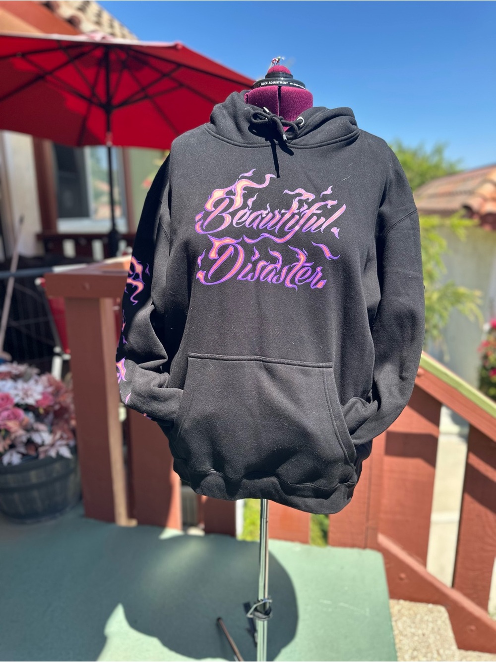 Beautiful Disaster Phoenix Fire Hoodie and Pants Set